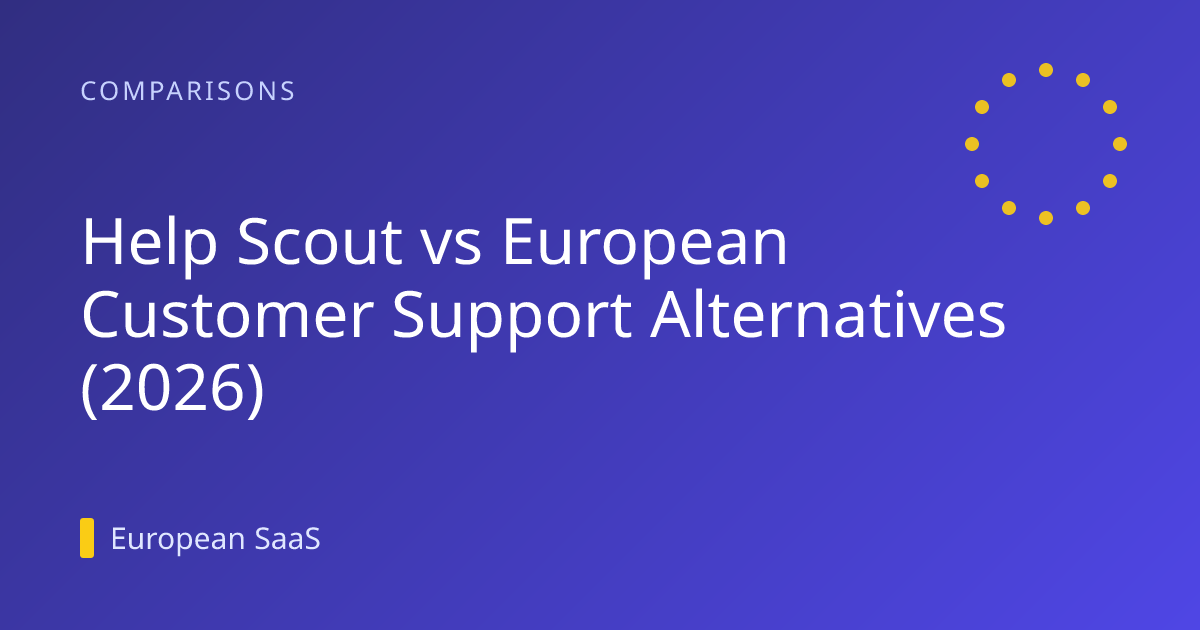 Help Scout vs European Customer Support Alternatives (2026)
